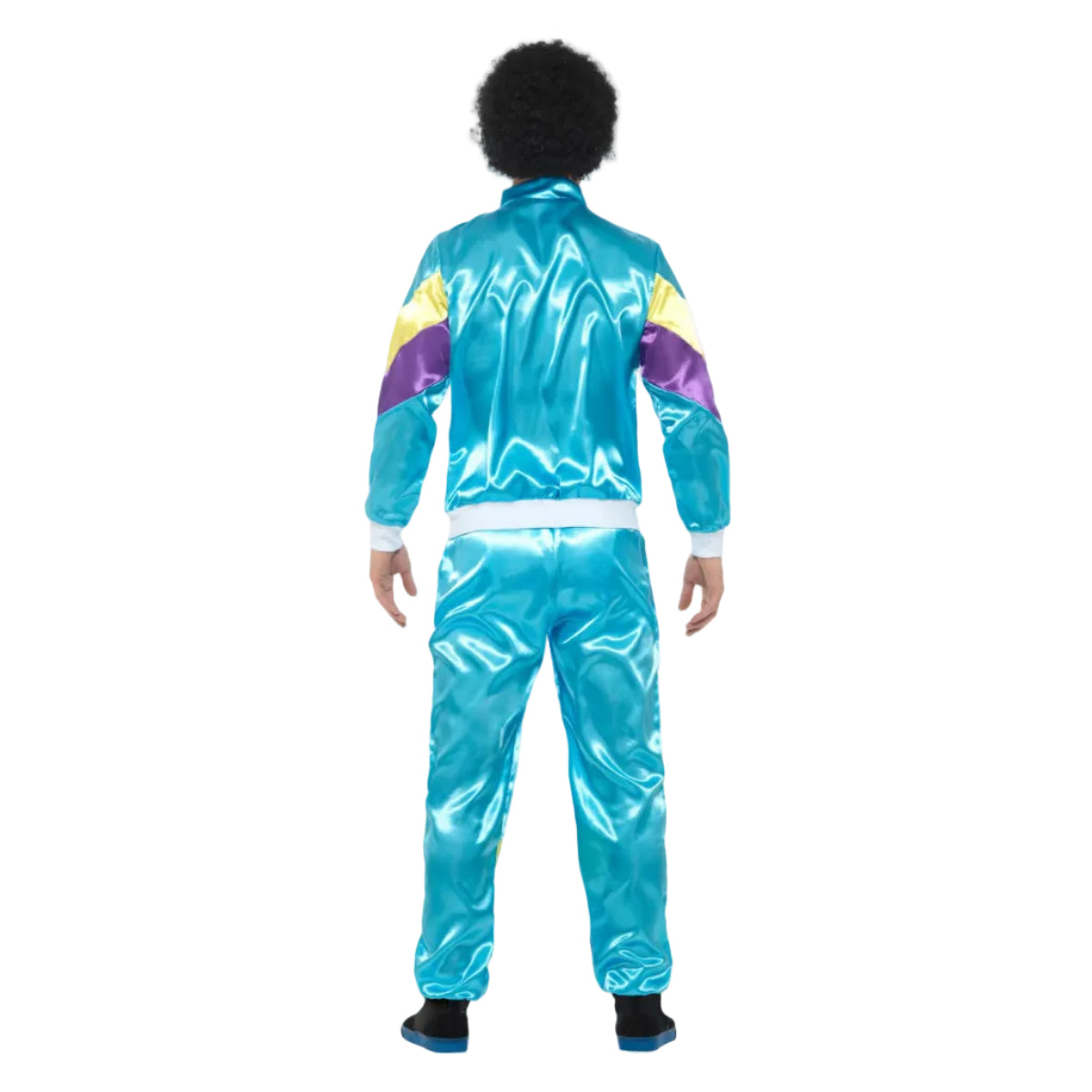 80s Height of Fashion Shell Suit Costume, Blue