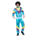 80s Height of Fashion Shell Suit Costume, Blue