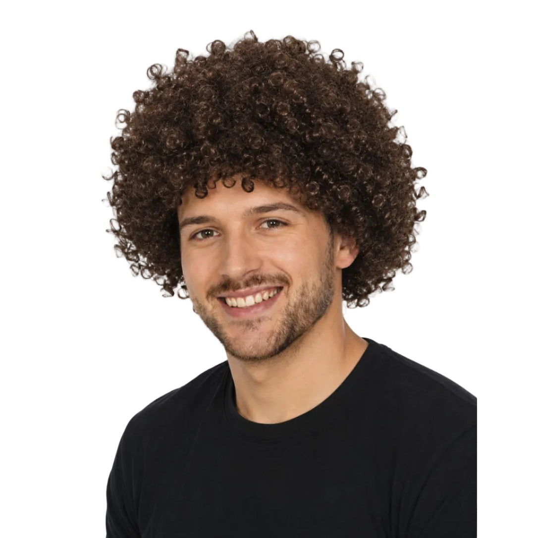 Brown Afro Wig