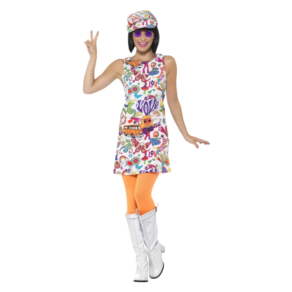 60s Groovy Chick Costume