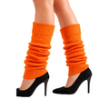 Orange Leg Warmers