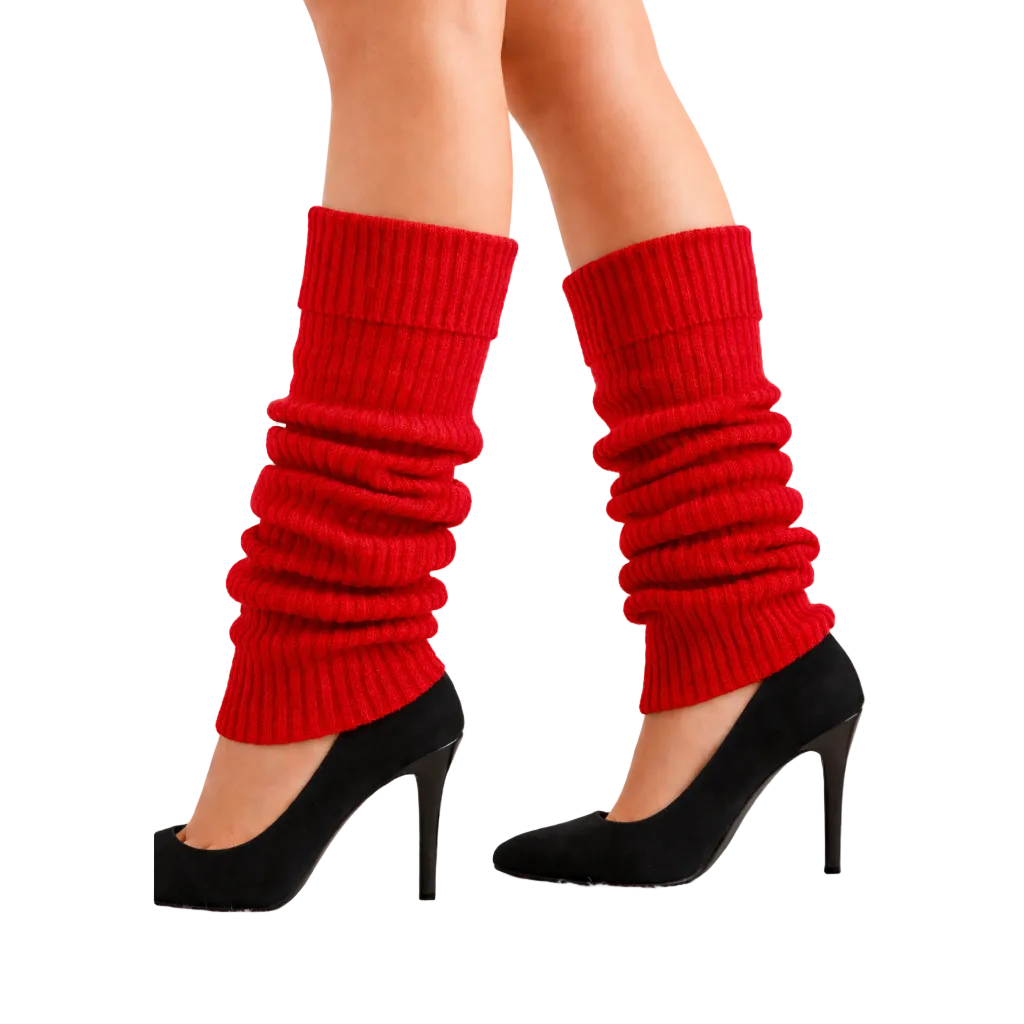 Red Leg Warmers