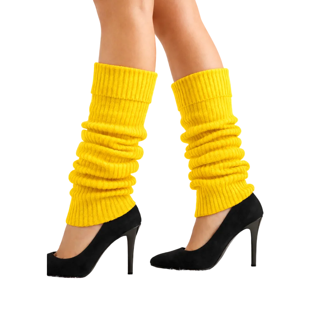 Yellow Leg Warmers