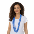 Blue 1980s Beaded Necklace