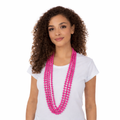 Pink 1980s Beaded Necklace