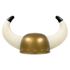 Gold Viking Helmet