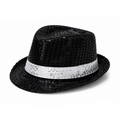 Black Sequin Pop Star Hat