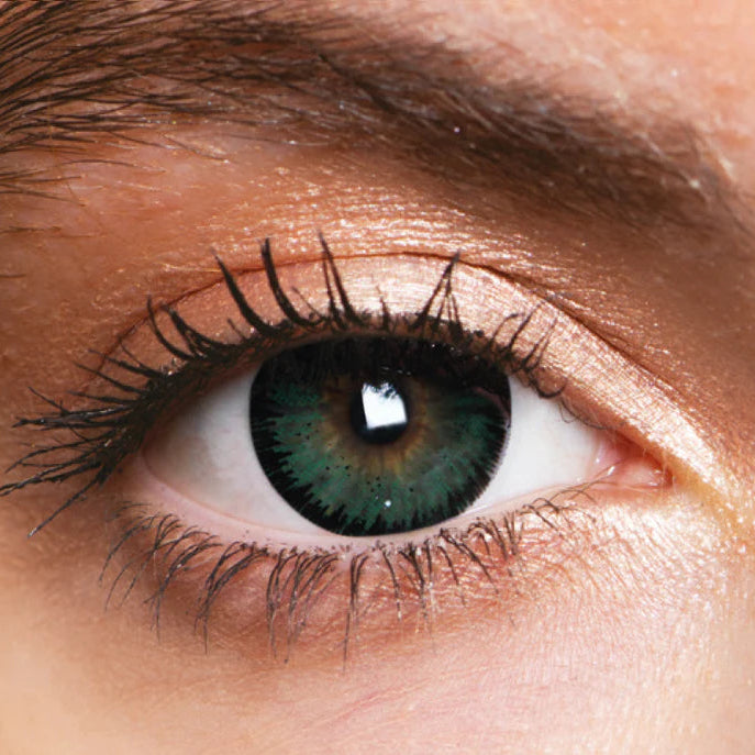 Mesmereyes Green Contact Lenses 3 Months