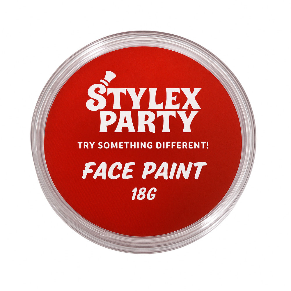 Red Face Paint 18g