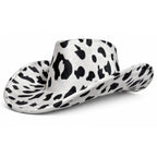 Cow Print Cowboy Hat