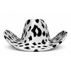 Cow Print Cowboy Hat