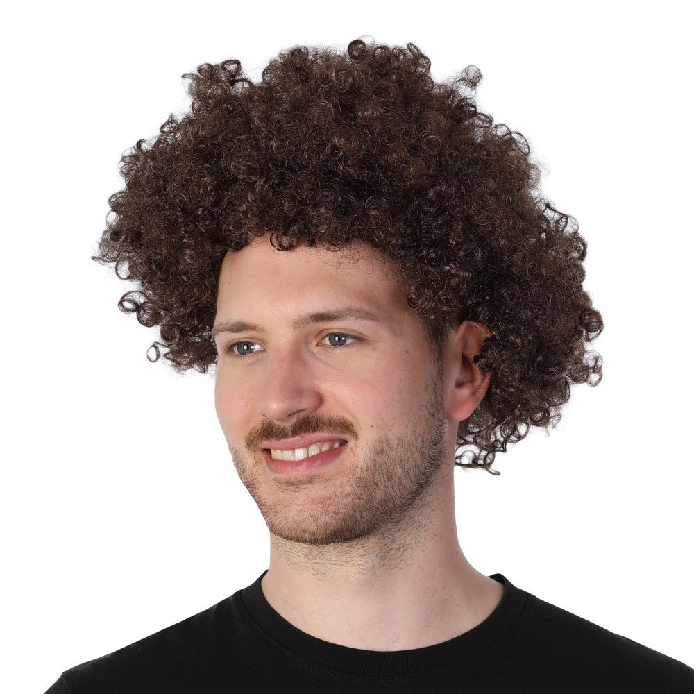 Brown Afro Wig