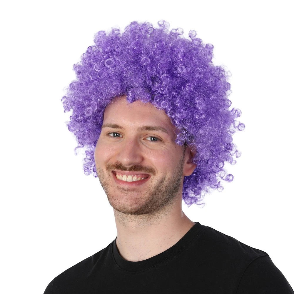 Purple Afro Wig