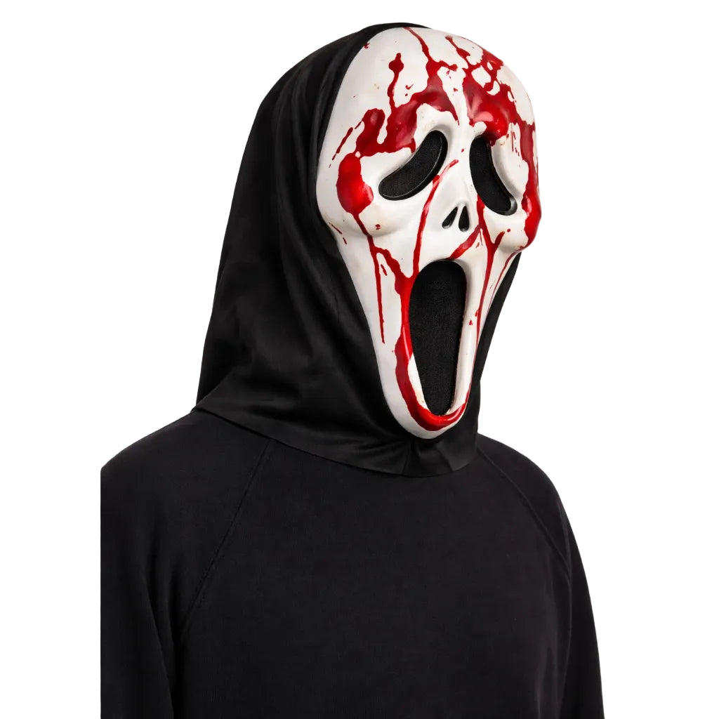 Bloody Ghost Face Mask
