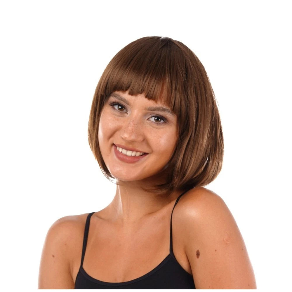 Brown Bob Short Wig