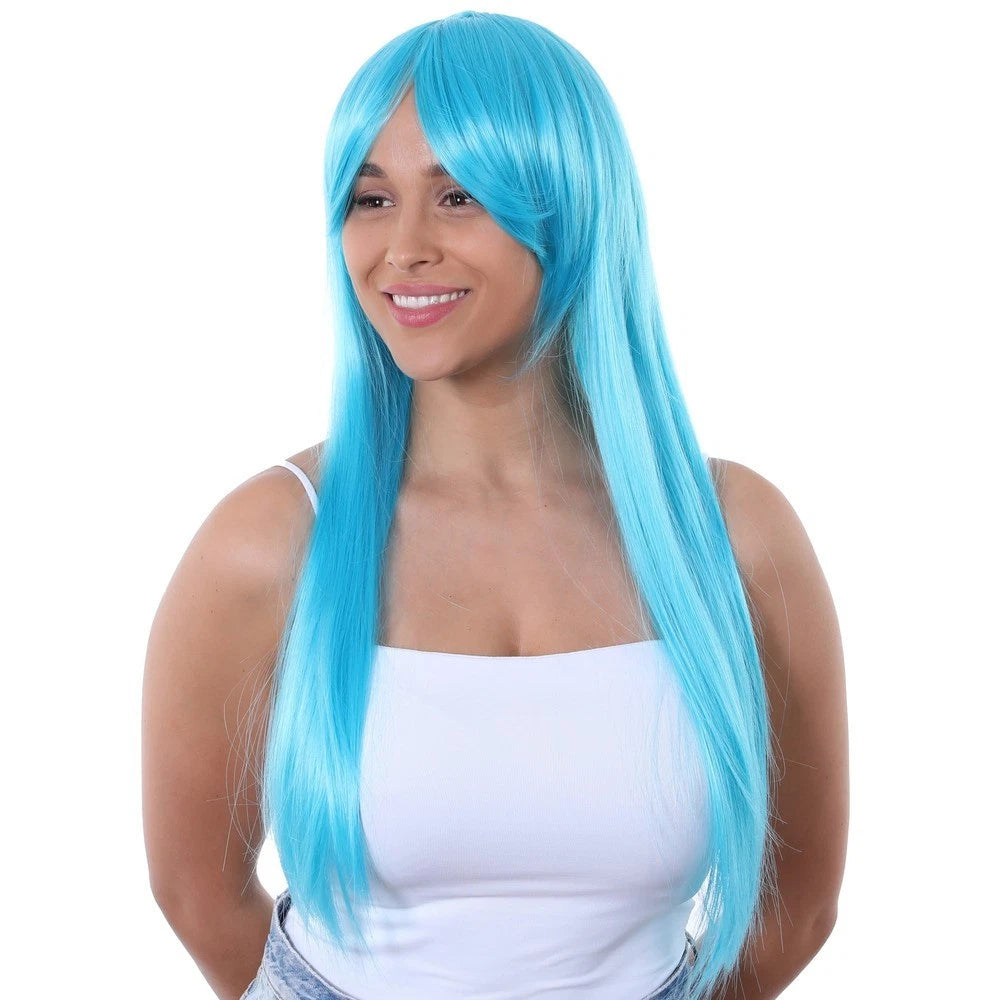 Baby Blue Long Wig