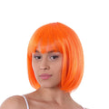 Orange Bob Short Wig