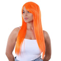 Orange Long Wig