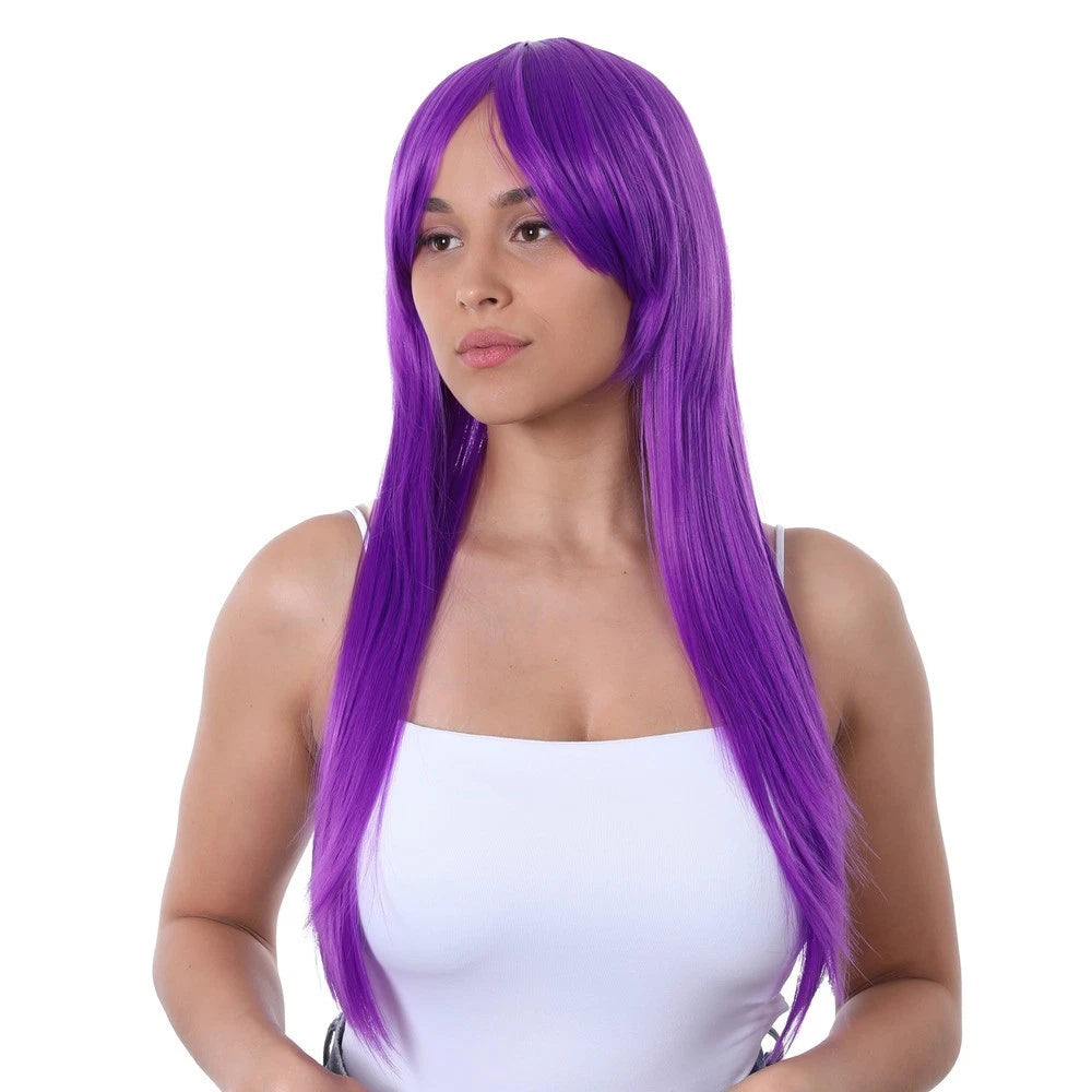 Purple Long Wig