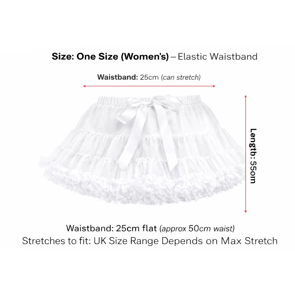 White Luxury Tutu Adults