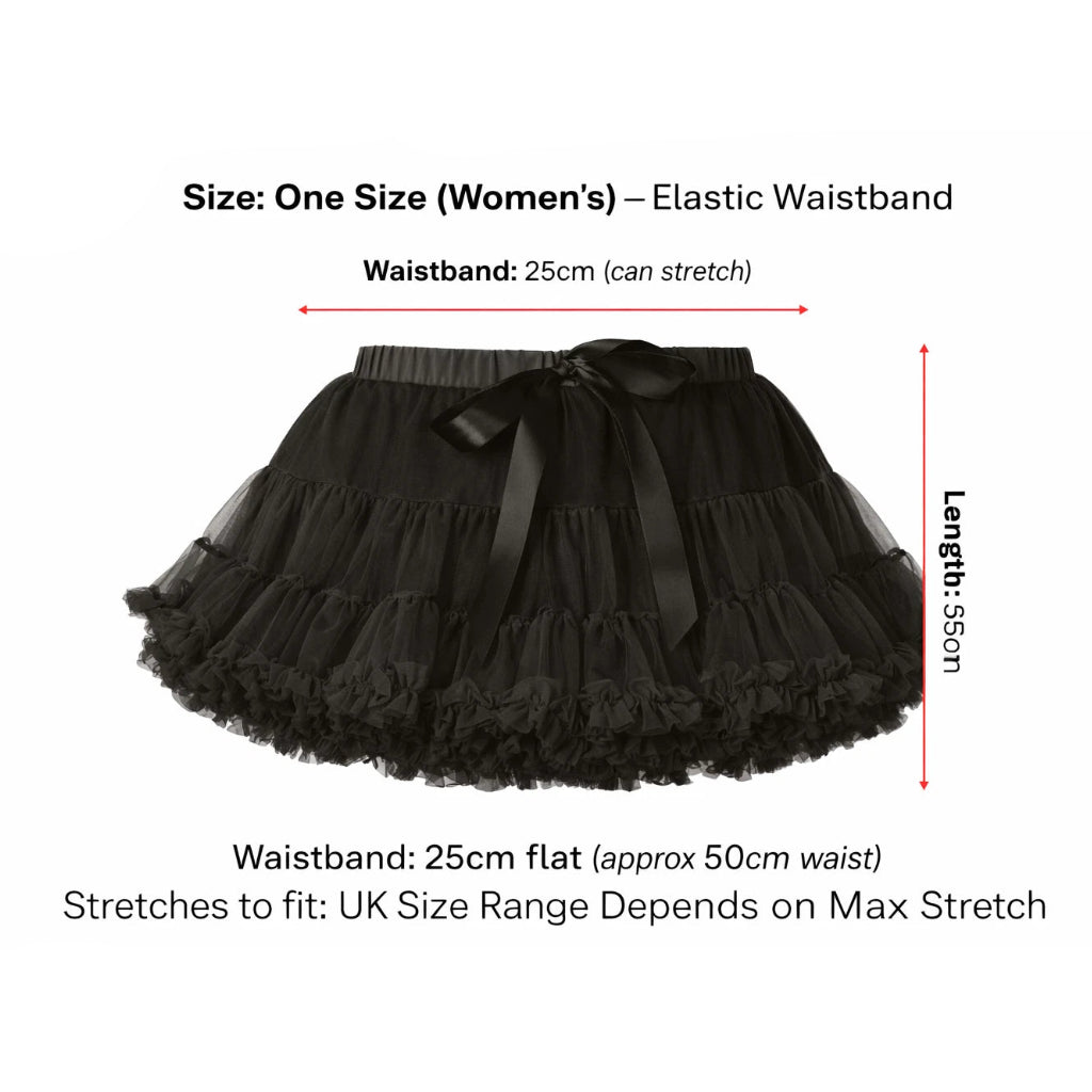 Black Luxury Tutu Adults