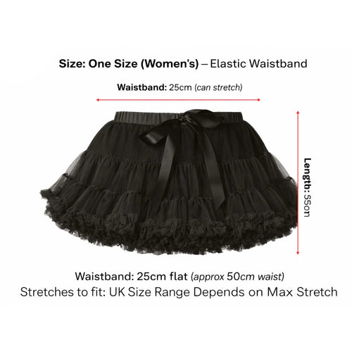 Black Luxury Tutu Adults