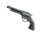 Silver Cowboy Gun and Holster