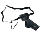 Silver Cowboy Gun and Holster