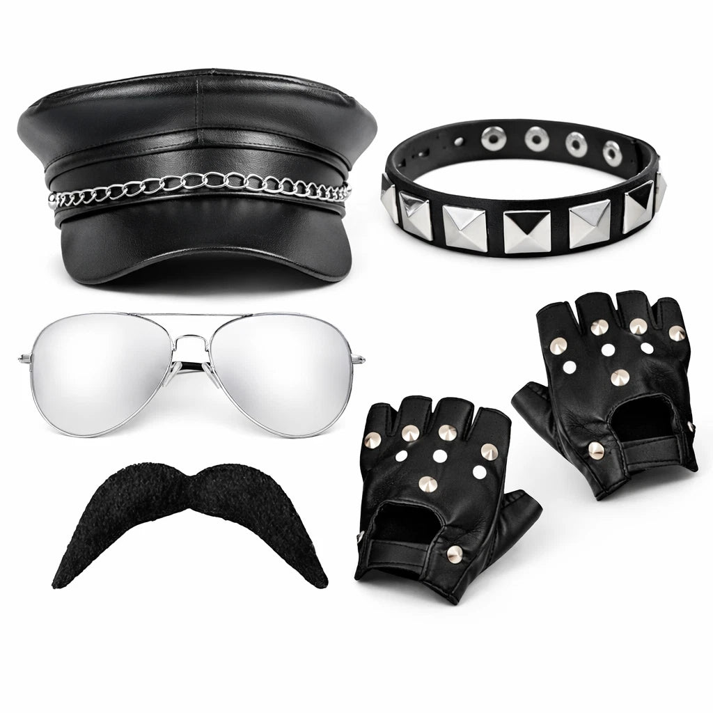 80s Rock Star Pop Icon Set