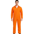 Orange Prisoner Jumpsuit Costume